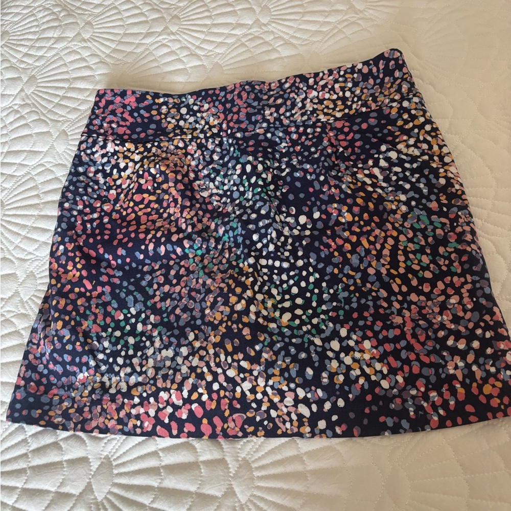 Zac & Rachel Pink Blue Embellished Skirt with matching briefs underneath